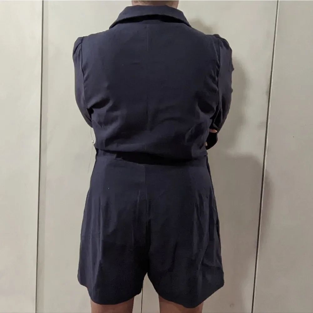 Lulu's navy blue romper - Picture 4 of 7